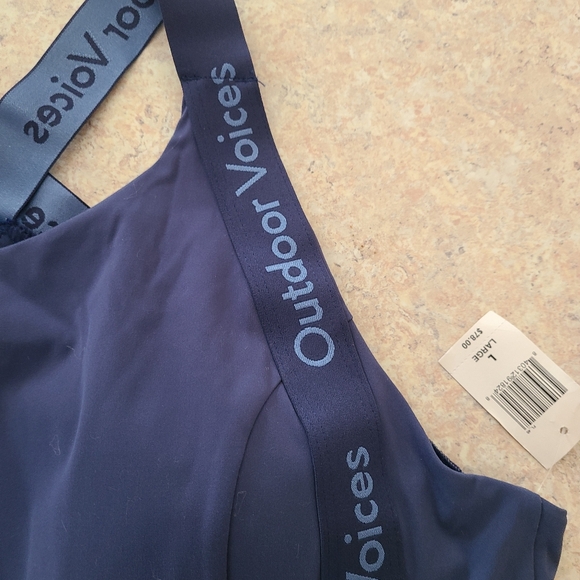 NWT Disney X Outdoor Voices Goofy Sports Bra in Size Large - Picture 4 of 9